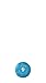 S'well Stainless Steel Water Bottle, 17oz, Blue Fluorite