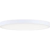 Maxim Trim - 16 Inch 25W 1 LED Round Flush Mount-White Finish
