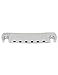 Metallor Tune-O-Matic Style Guitar Stop Bar Tailpiece for LP Les Paul SG Style Electric Guitar Parts Replacement Chrome.