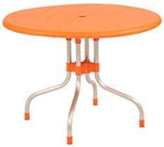 Supreme Cherry 4 Seater Dining Table (Orange)