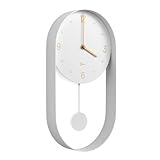 Driini Modern Pendulum Wall Clock - Decorative and