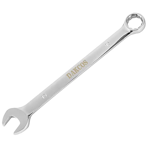 DAKCOS 15mm Combination Wrench Chrome Vanadium Steel