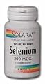 Selenium Yeast-Free 200mcg Solaray 90 Caps