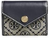 Amazon.com: Tory Burch Thea BI Fold Wallet (Black) : Clothing