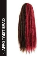 Soft N Silky Afro Twist Braid Colour 1B/30 (Natural Black with Auburn Streaks) by Soft N Silky