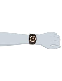 Caravelle New York 44L140 Reloj con pantalla analógica de cuarzo japonés para mujer, café