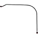 9N9282A Fuel Gas Line Assembly For Ford New Holland 1/4" Tube 7/16-24 Fittings 8N 9N 2N primary