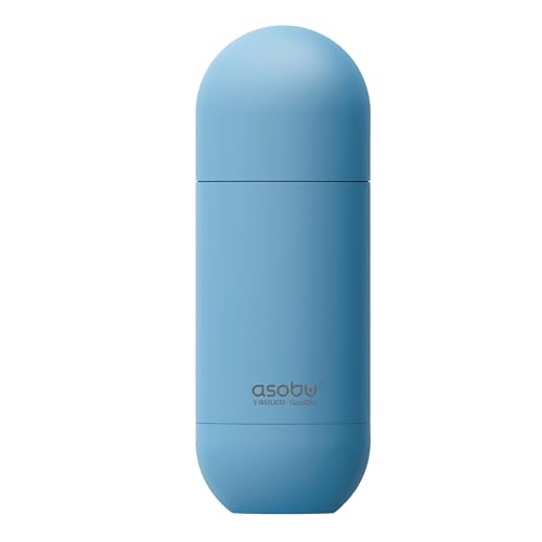Asobu Orb Stainless Steel Double Wall Insulated Travel Water Bottle โ Lid Doubles as a Cup 14 Ounce โ image 1