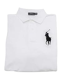 Polo de malla de pony grande y alto para hombre