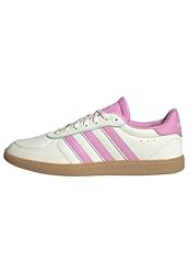 adidas Women's Breaknet Sleek Sneaker, White/Bliss