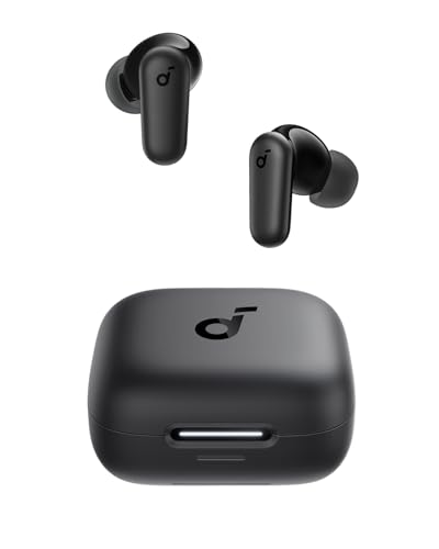 P30i Cuffie Bluetooth di Anker, Auricolari Wireless con Cancellazione del Rumore Forte e Intelligente, Bassi Potenti, 45 Ore, Custodia e Supporto per Smartphone 2 in 1, IP54, Bluetooth 5.4