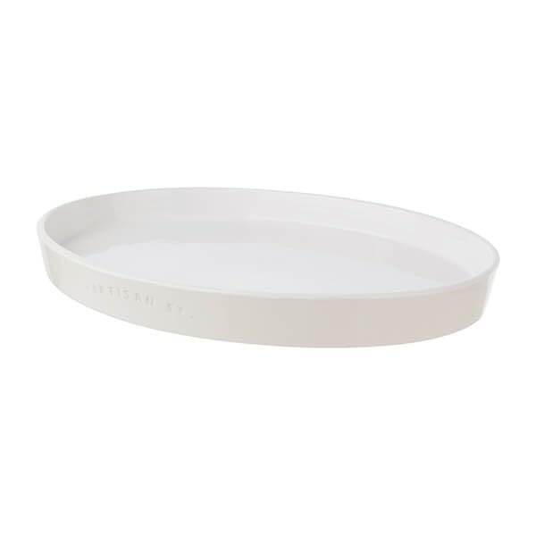 ARTISAN STREET White 30cm Medium Oval Platter