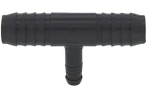 SPEARS MANUFACTURING Spears 1401 PVC Barbed Reducing Tee (1, 1" x 1" x 3/8")