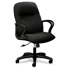 HON Gamut Series Managerial Mid-Back Swivel/Tilt Chair, Black