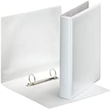 Q-Connect Presentation 25mm 2D Ring Binder A4 White Pack of 6 KF72645 view 4