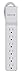Belkin 6-Outlet Commercial Power Strip Surge Protector with 2.5ft Cord, 555 Joules,White