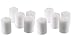 D'light Online 15 Hour Unscented White Emergency and Events Bulk Votive Candles for Wedding Votives, Luminary Candles, Restaurants, Churches, Bars, Parties, Spa and Decorations (White, Set of 36) primary