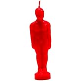 Red – Male Shape - Spellcasting Candle – Wicca - Hoodoo