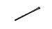 Chrysler Accessories 5091100AA Antenna Mast , Black