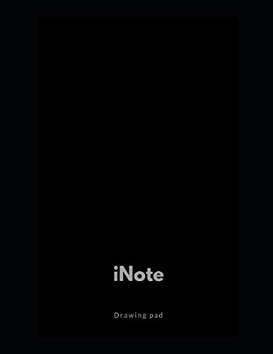 iNote: Unlined Notebook - Large (8.5 x 11 inches) unruled notebook