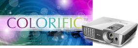BenQ W1070 Projector with Colorific Technology