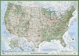 The Essential Geography of the United States of America, Flat/Rolled poster paper