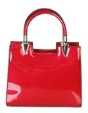 Rimen & Co. Shiny Patent PU Leather Small Satchel Womens Purse Handbag LP-2453 LP-2454 LP-2455 QN-2443