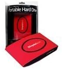 40GB USB 2.5 Simpledrive Portable Red