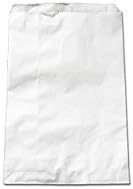 Buy 240 Flat Paper Bags, White (9x12 cm) Set for Bastelleien, shops, Party Bags, Treats