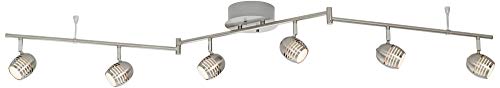 Pro Track Zephyr 6-Light Satin Nickel LED Track Kit Fixture - Pro Track