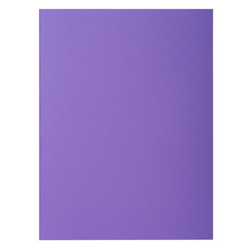 Exacompta 250 rigid folders 2 flaps Rocks dark purple