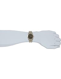 Seiko De los hombres sgg735 Titanio Pulsera Dos Tono De Titanio Reloj