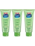 Vaseline Intensive Care Lotion |Aloe Soothe | Moisturizing Body Cream |Advanced Body Skin Care | Ideal For Dry Skin Arms Legs Face | Clinically Proven To Heal Protect | 3 Ounce Travel Size 3-Pack