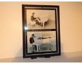 John Lennon At Piano Framed A4 Photo Min Mint Condition