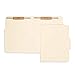 50 Manila Fastener File Folders - 1/3 Cut Reinforced Tab - Durable 2 Prongs Bonded Fastener Designed to Organize Standard Medical Files, Law Client Files, Office Reports - Letter Size, Manila, 50 Pack