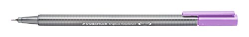 Staedtler Triplus Fineliner Marker Pen - 0.3 mm - Lavender Purple