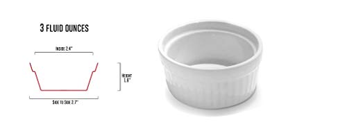 2 Porcelain+6+Piece+Ramekin+Dishwasher+Microwave
