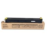 Sharp Yellow 15000 Page Yield Toner Cartridge For MX-3100N and MX-2600N Copiers MX-31NTYA