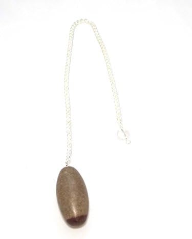 Narmada Shiva Lingam Pendulum with Carry Pouch