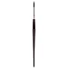 Speedball Art Products Escoda Prado Series Artist Watercolor & Acrylic Short Handle Round Paint Brush, Size 10, Synthetic Sable