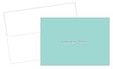 Great Papers! Bella Blue Foil Thank You Note and Envelope - 4.875