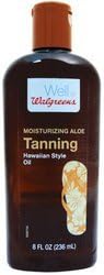 Walgreens Moisturizing Aloe Tanning Hawaiian Style Oil (Pack of 2)