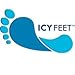 Icy Feet Cold Therapy for Feet, Heels, Swelling, Edema, Arch, Chemotherapy, Arthritis, Neuropathy, Post Partum, Plantar Fasciitis Foot Relief, Right