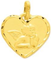 Robbez masson -Médaille Angel Child's 9ct Gold-reference: 660042