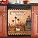 Collections Etc Primitive Country Charm Dishwasher Magnet Cover