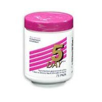 5 Day Antiperspirant and Deodorant Pads, Regular Scent - 75 Each by 5-day