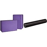 Amazon Basics Foam Yoga Blocks, Set of 2