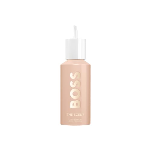 BOSS The Scent Eau de Parfum for Her Refill 150ml - Ambery Fragrance with Notes of Honeyed Peach, Osmanthus Flower and Roasted Cocoa - High Longevity