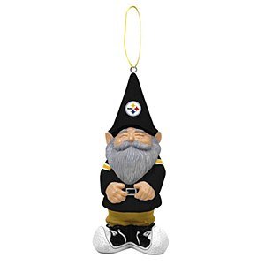 Pittsburgh Steelers Gnome Christmas Ornament
