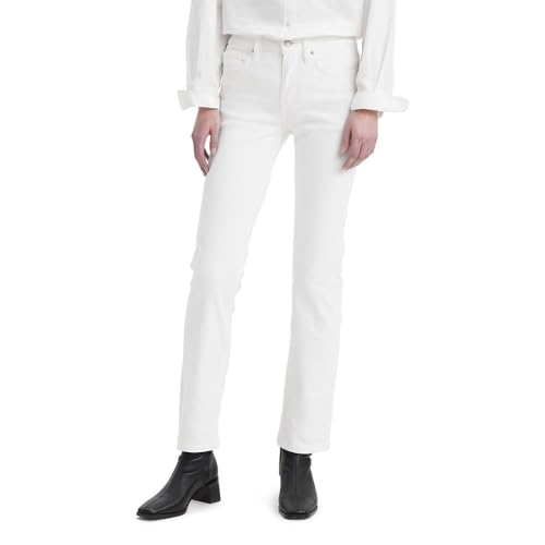 Levi's Women's 314 Shaping Straight Soft Clean White 28 x 32